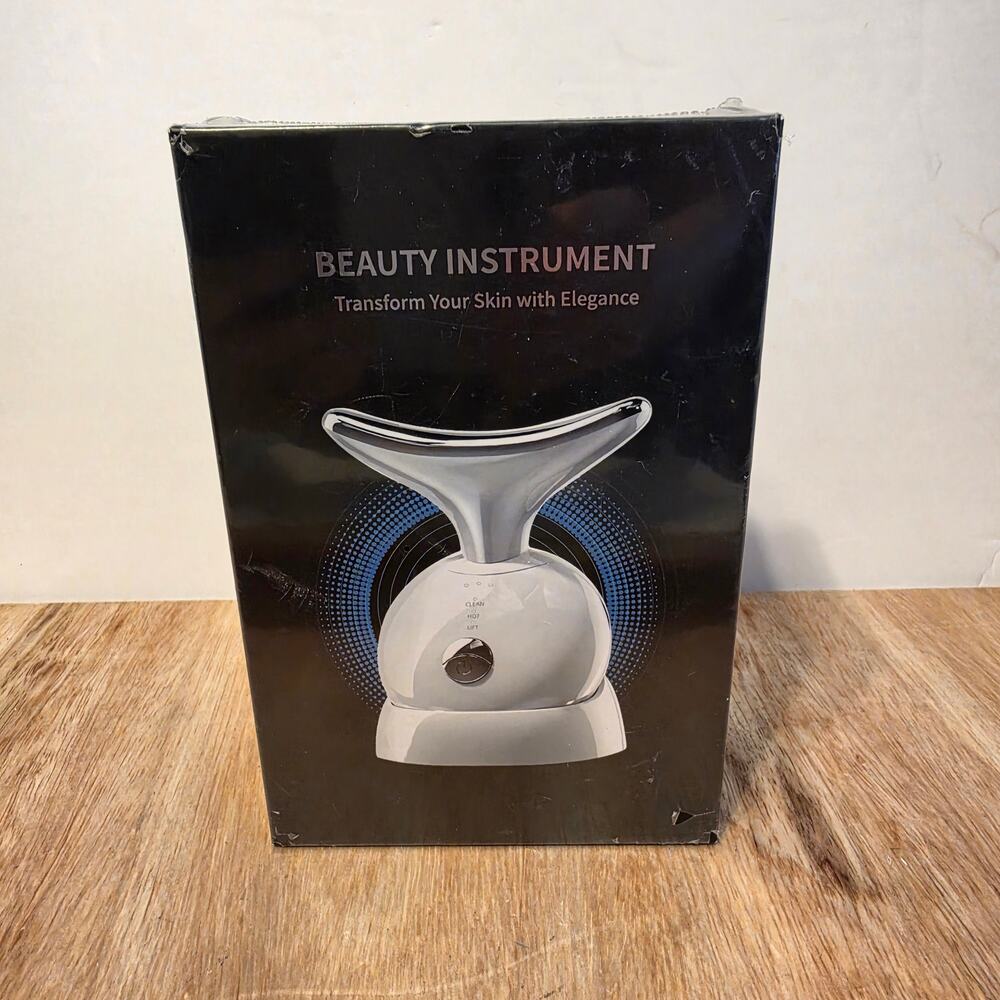 NEW Sealed 7-in-1 LED Light Therapy and EMS Electric neck and face massager